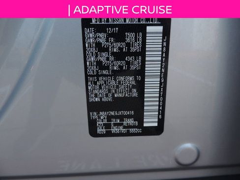 Used 2018 Nissan Armada Platinum w/ Captain Seat Package image 15