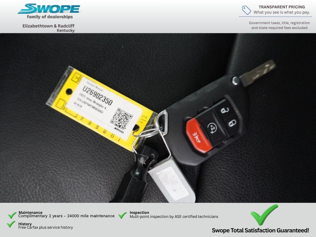 Used 2023 Jeep Wrangler Unlimited Sahara w/ Cold Weather Group AWD/4WD image 31