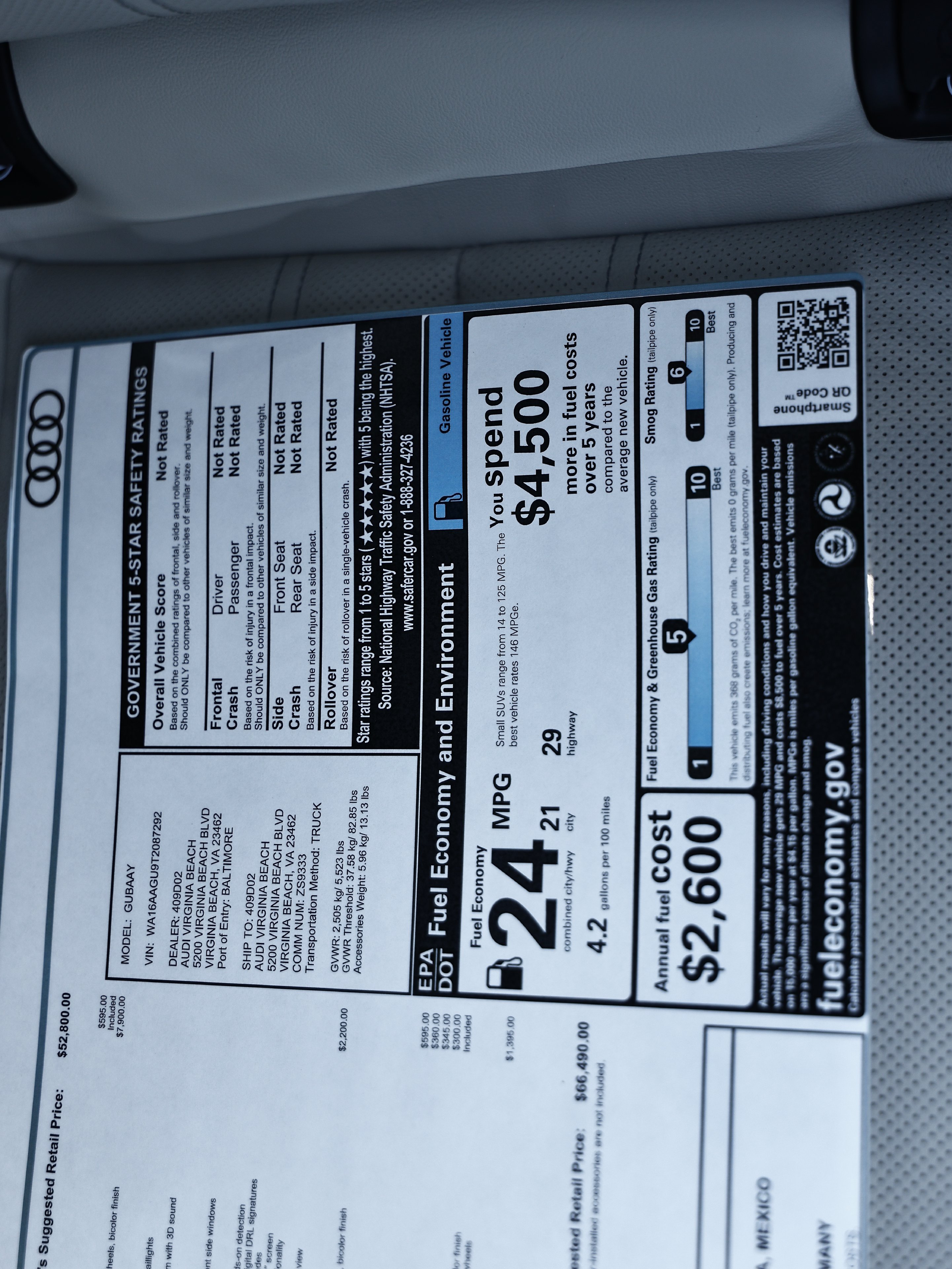 New 2026 Audi Q5 Prestige AWD/4WD image 26