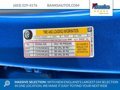 Certified 2022 Chevrolet Silverado 1500 ZR2 w/ Technology Package image 7