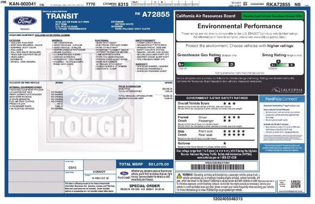 Certified 2024 Ford Transit 350 XLT RWD image 2