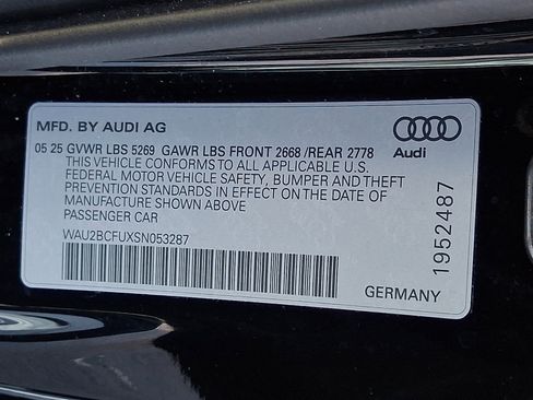 Used 2025 Audi A5 2.0T Premium Plus w/ Premium Plus image 27