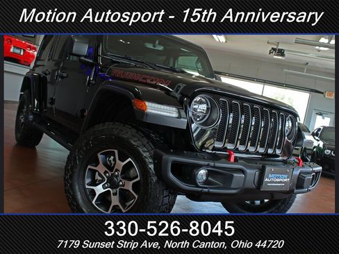 Used 2020 Jeep Wrangler Unlimited Rubicon w/ Uconnect 4C Nav & Sound Group AWD/4WD image 61