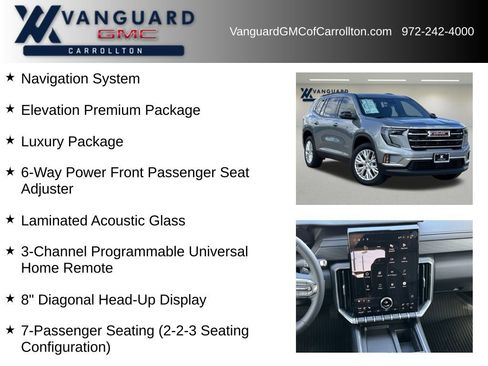 New 2026 GMC Acadia Elevation w/ Elevation Premium Package image 6