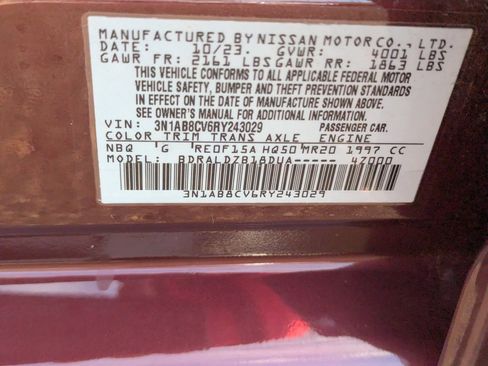 Certified 2024 Nissan Sentra SV image 30