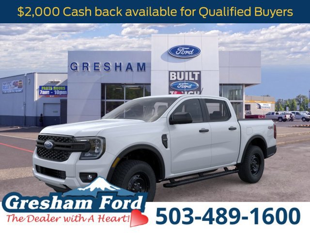 New 2026 Ford Ranger XL w/ Trailer Tow Package AWD/4WD 360° Tour