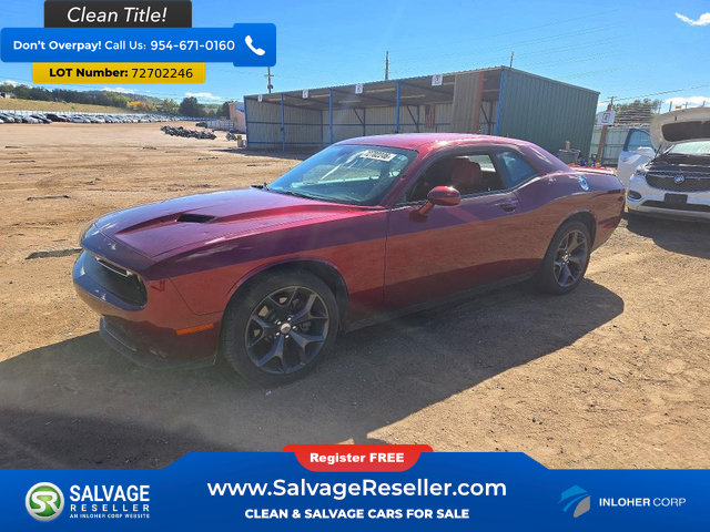 Used 2019 Dodge Challenger SXT w/ Plus Package RWD image 1