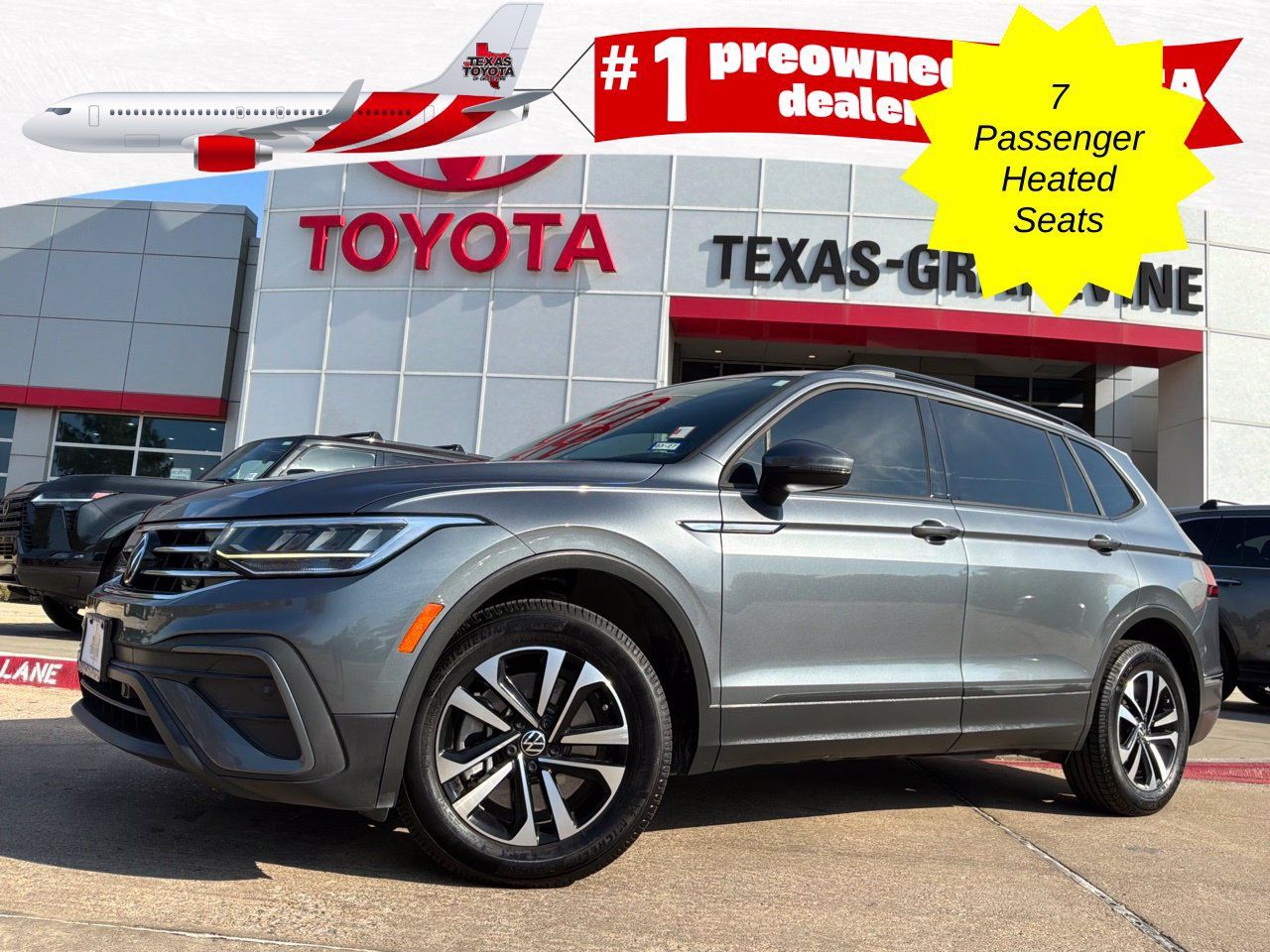 Used 2023 Volkswagen Tiguan S w/ Driver Assistance Package FWD image 1