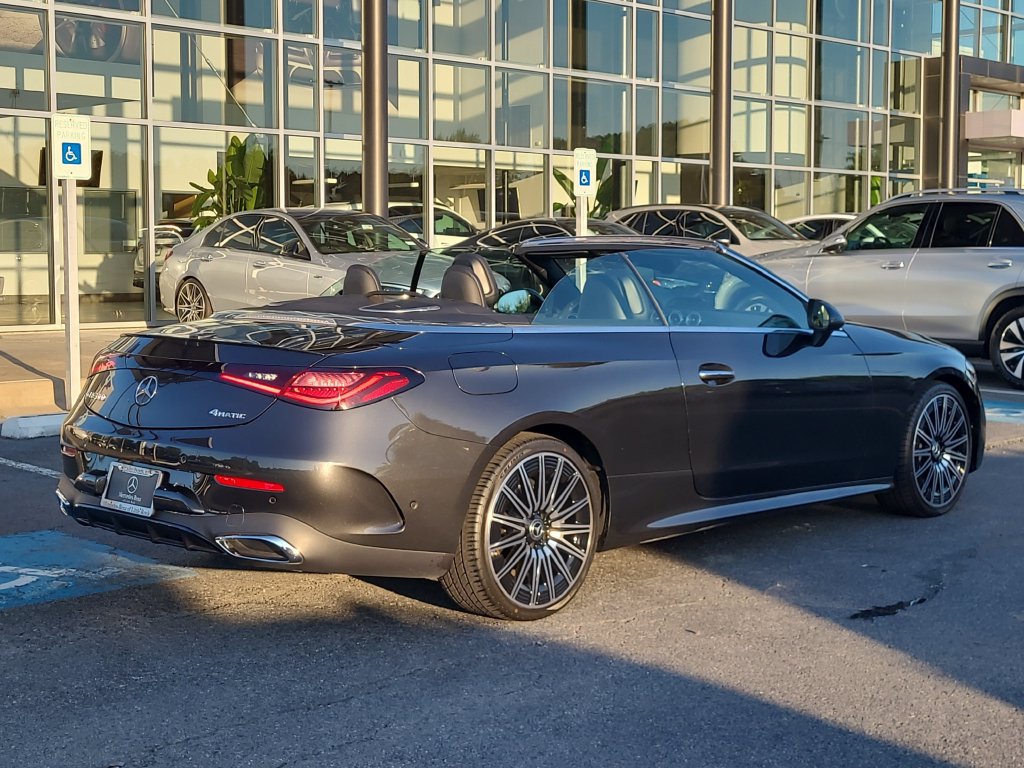 Used 2025 Mercedes-Benz CLE 300 4MATIC Cabriolet w/ Night Package image 3