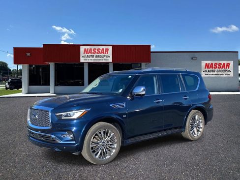 Used 2019 INFINITI QX80 Luxe w/ 22" Wheel Package image 1
