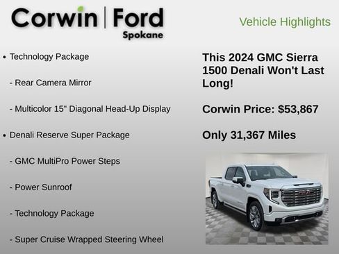 Used 2024 GMC Sierra 1500 Denali image 6