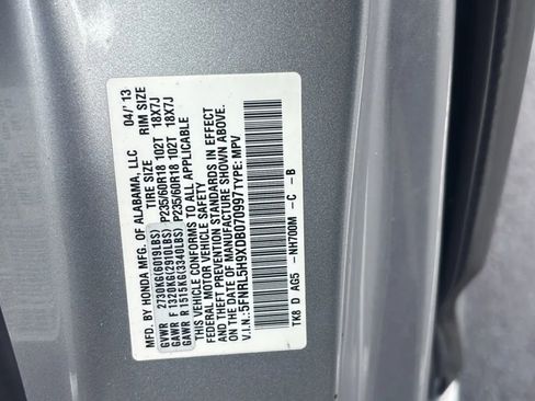 Used 2013 Honda Odyssey Touring Elite image 28