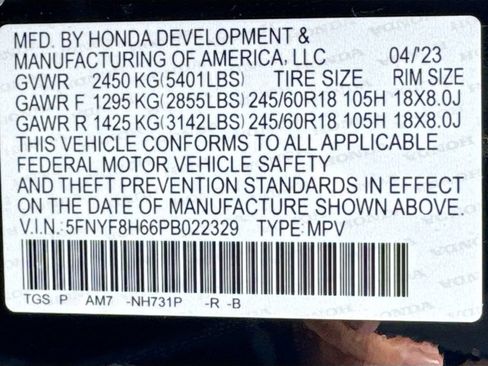 Used 2023 Honda Passport TrailSport image 43