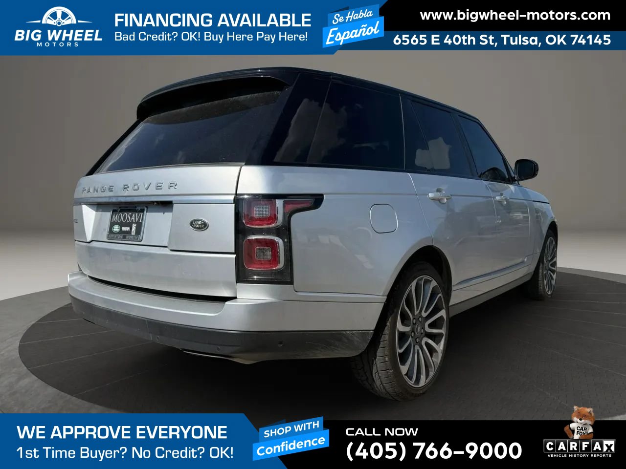 Used 2019 Land Rover Range Rover HSE AWD/4WD image 5