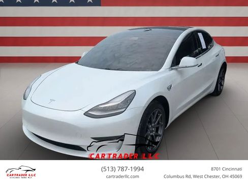 Used 2019 Tesla Model 3 Long Range AWD/4WD image 1