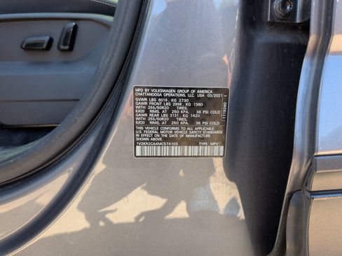 Used 2021 Volkswagen Atlas SE AWD/4WD image 31