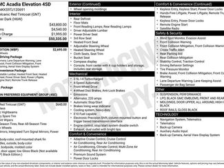 New 2026 GMC Acadia Elevation w/ Black Edition video 4