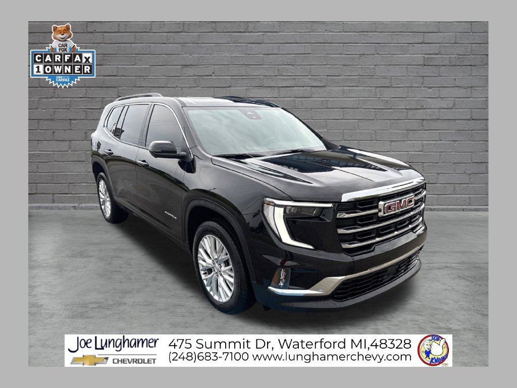 Certified 2026 GMC Acadia Elevation w/ Elevation Premium Package AWD/4WD 360° Tour