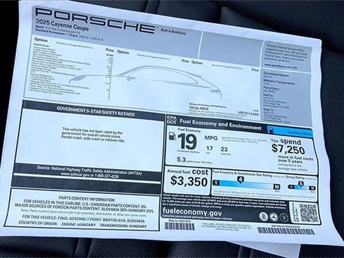 New 2025 Porsche Cayenne Coupe image 41