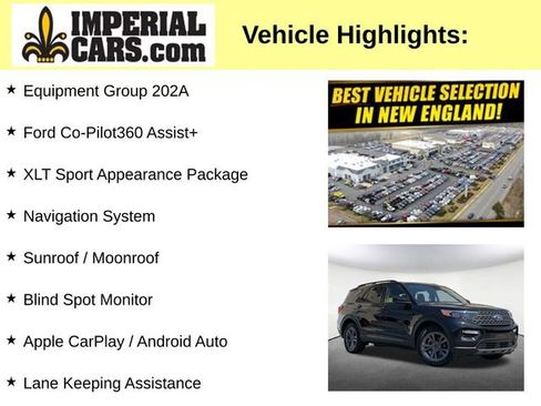 Used 2023 Ford Explorer XLT w/ Equipment Group 202A image 7