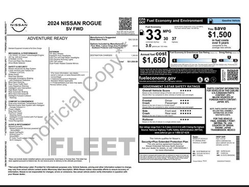 Used 2024 Nissan Rogue SV FWD image 14