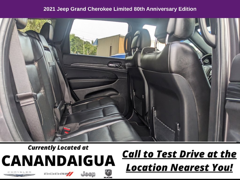 Used 2021 Jeep Grand Cherokee Limited w/ Quick Order Package 28K 80th AWD/4WD image 12