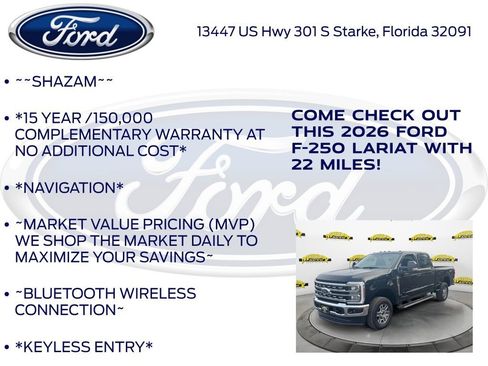 New 2026 Ford F250 Lariat AWD/4WD image 5