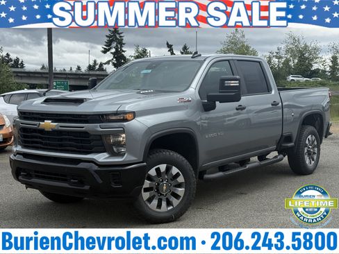New 2026 Chevrolet Silverado 2500 Custom w/ Custom Value Package AWD/4WD image 1