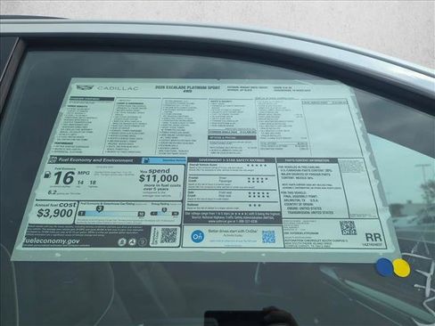 New 2026 Cadillac Escalade Platinum Sport image 18