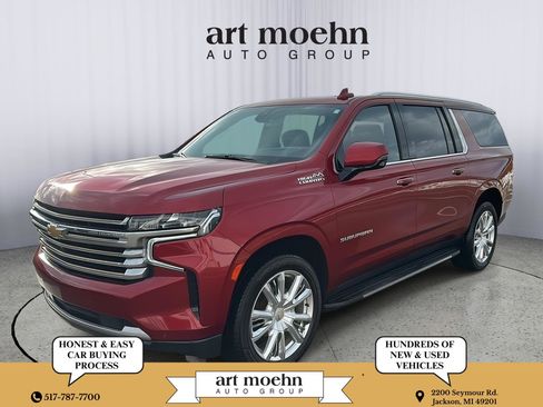 Used 2022 Chevrolet Suburban High Country image 1