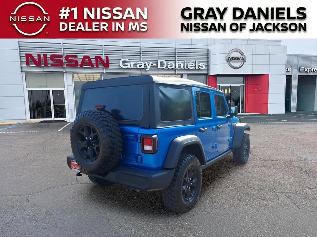 Used 2022 Jeep Wrangler Unlimited Sport AWD/4WD image 7