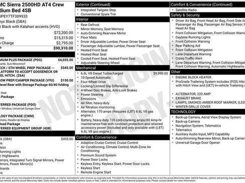 New 2026 GMC Sierra 2500 AT4 w/ AT4 Premium Plus Package AWD/4WD image 5