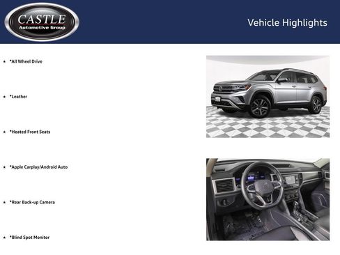 Used 2022 Volkswagen Atlas SE image 3