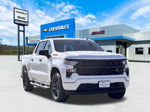 New 2026 Chevrolet Silverado 1500 Custom w/ Turbomax Blackout Package RWD image 1