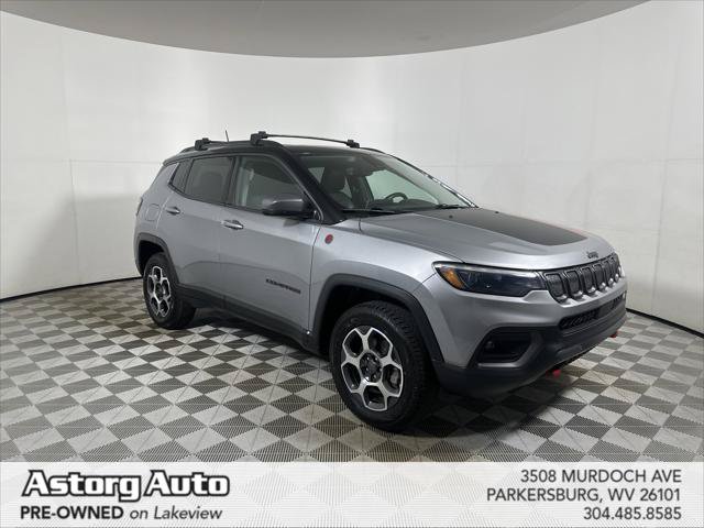 Certified 2022 Jeep Compass Trailhawk w/ Trailhawk Elite Group AWD/4WD image 1