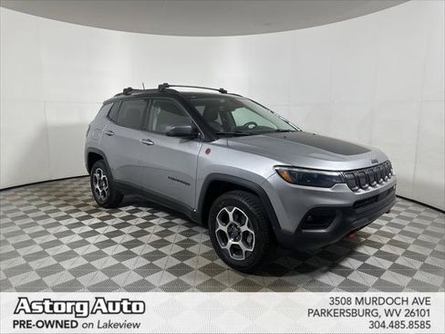 Certified 2022 Jeep Compass Trailhawk w/ Trailhawk Elite Group AWD/4WD image 1