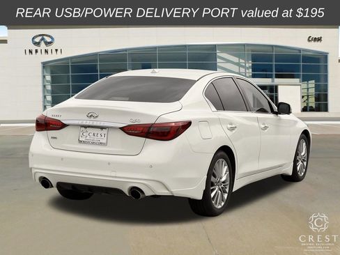 Used 2023 INFINITI Q50 Luxe w/ Cargo Package AWD/4WD image 3