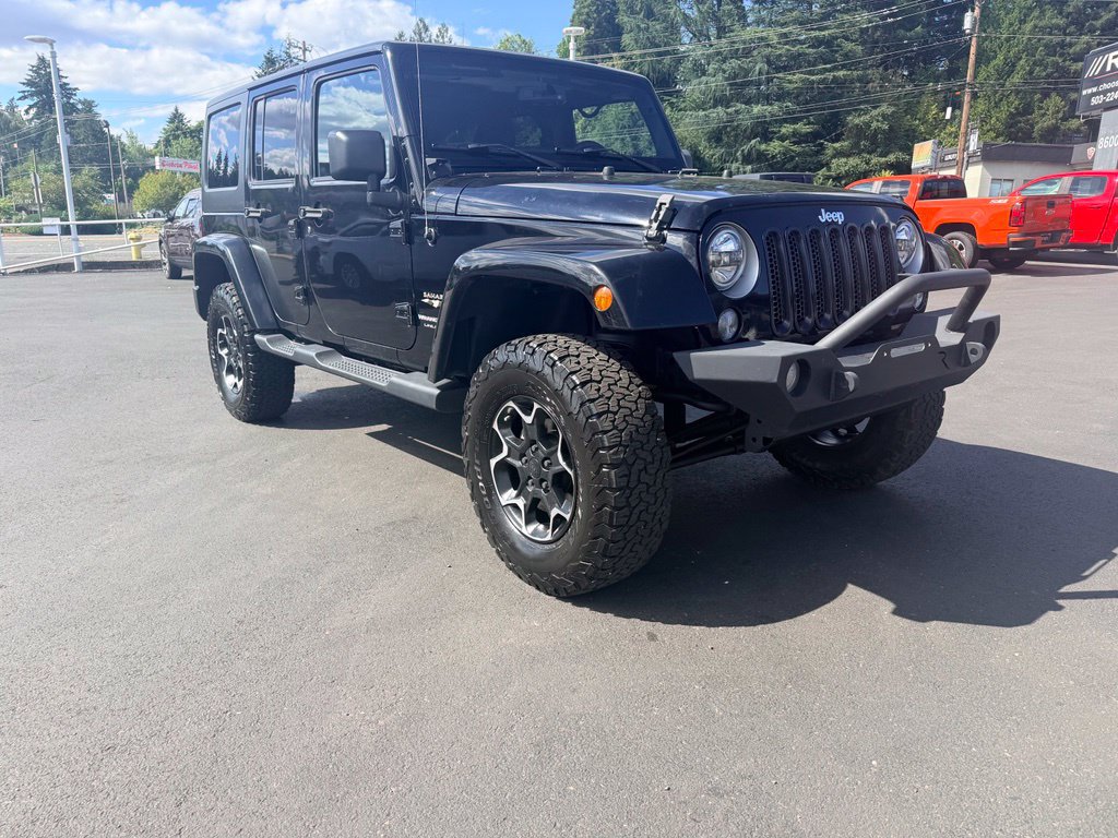 Used 2018 Jeep Wrangler Unlimited Sahara AWD/4WD image 1