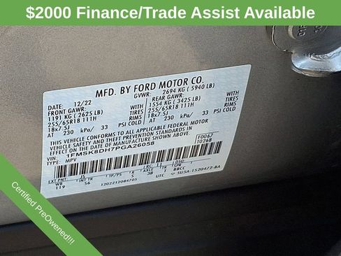 Used 2023 Ford Explorer XLT w/ Equipment Group 202A AWD/4WD image 26