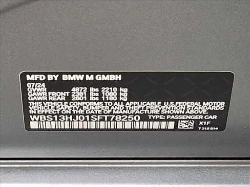 Used 2025 BMW M3 w/ M Driver's Package RWD image 25