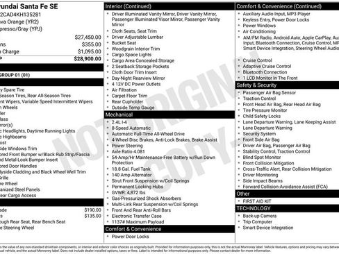 Used 2019 Hyundai Santa Fe SE image 16