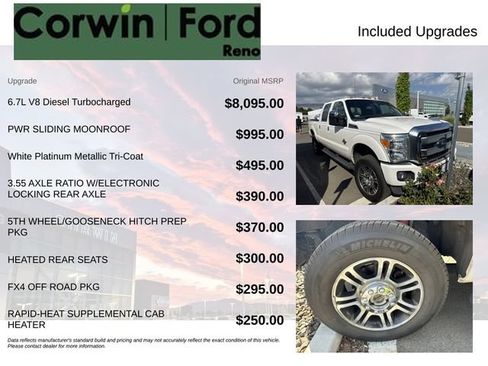 Used 2013 Ford F250 Platinum AWD/4WD image 8