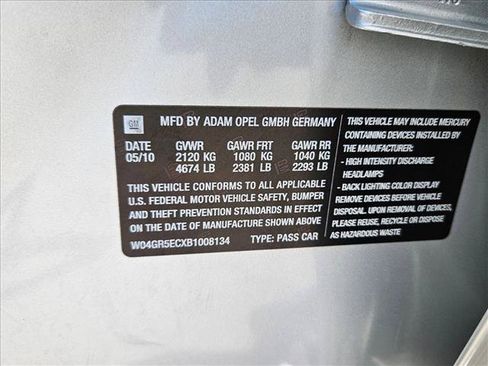 Used 2011 Buick Regal CXL w/ RL3 Preferred Equipment Group FWD image 22