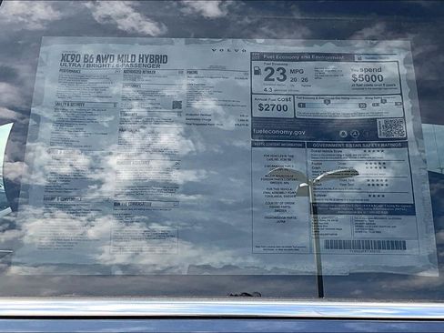 New 2026 Volvo XC90 B6 Ultra w/ Protection Package Premier image 25