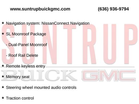 Used 2023 Nissan Murano SL w/ SL Moonroof Package AWD/4WD image 6