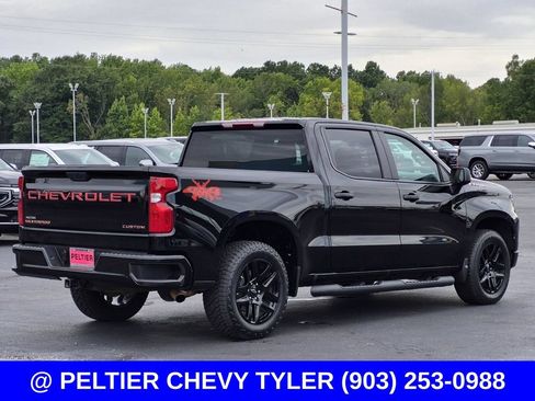 Used 2025 Chevrolet Silverado 1500 Custom w/ Turbomax Blackout Package AWD/4WD image 6