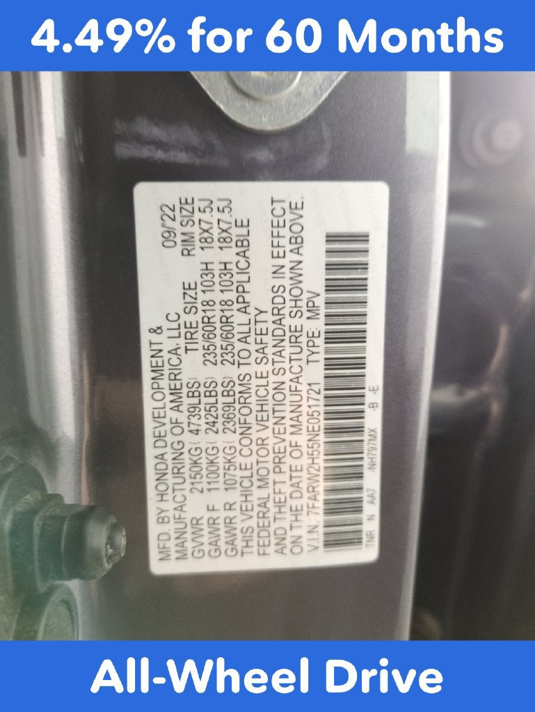 Certified 2022 Honda CR-V EX image 35