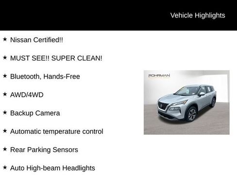 Certified 2023 Nissan Rogue SV image 36
