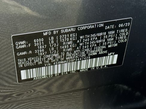 Used 2023 Subaru Ascent Premium w/ Convenience Package AWD/4WD image 30