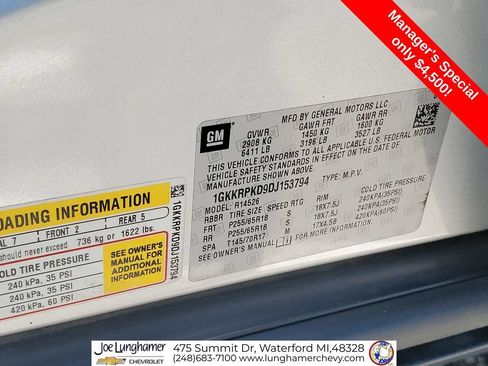Used 2013 GMC Acadia SLE FWD image 33
